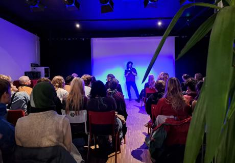 Poetry Slam, Foto: WEISSER RING e.V.
