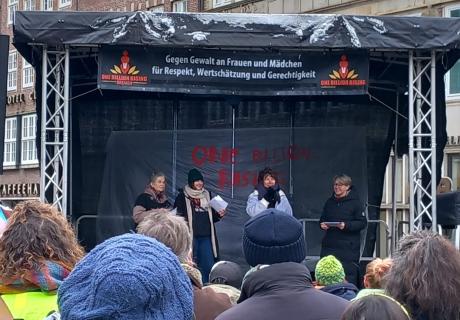 Bühne One Billion Rising Bremen